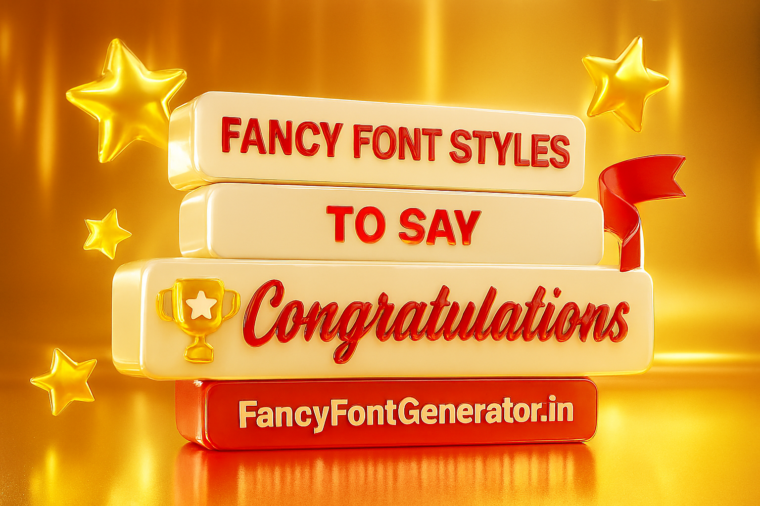 🎉 Fancy Font Styles to Say Congratulations with Style